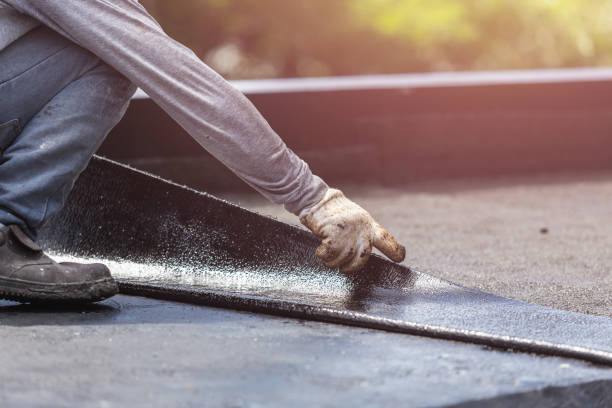 Professional Emergency Waterproofing technician working in Medaryville, IN